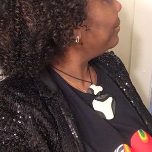 Black Trippy Heart Shirt by Ethereal Amari .In Collaboration with @etherealamari